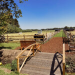 Brug naar koeienweide Brug naar koeienweide